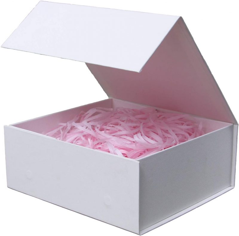 Collapsible gift box for Bridesmaid Groomsmen