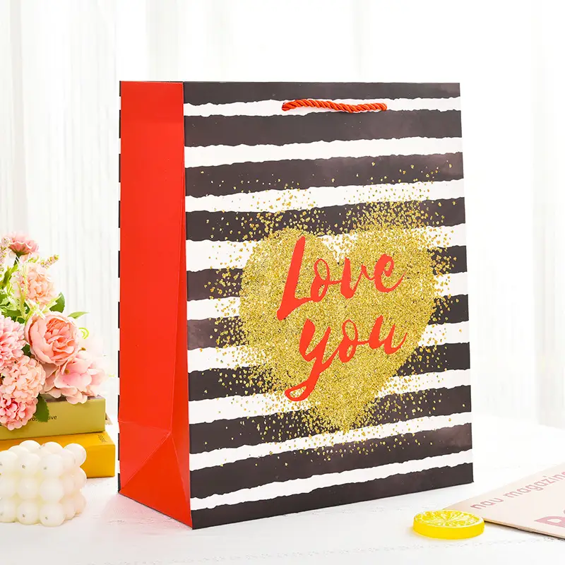 Custom luxury paper gift bags - Hrenary Packaging