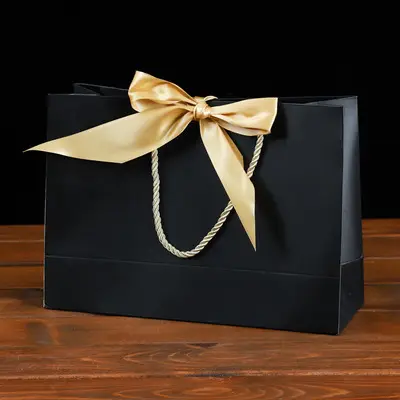 Custom luxury paper gift bags - Hrenary Packaging
