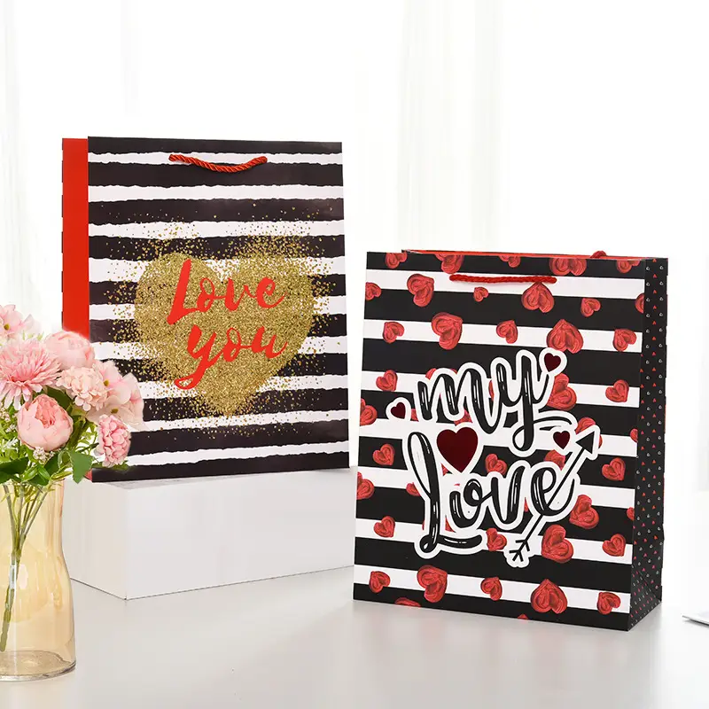 Custom luxury paper gift bags - Hrenary Packaging