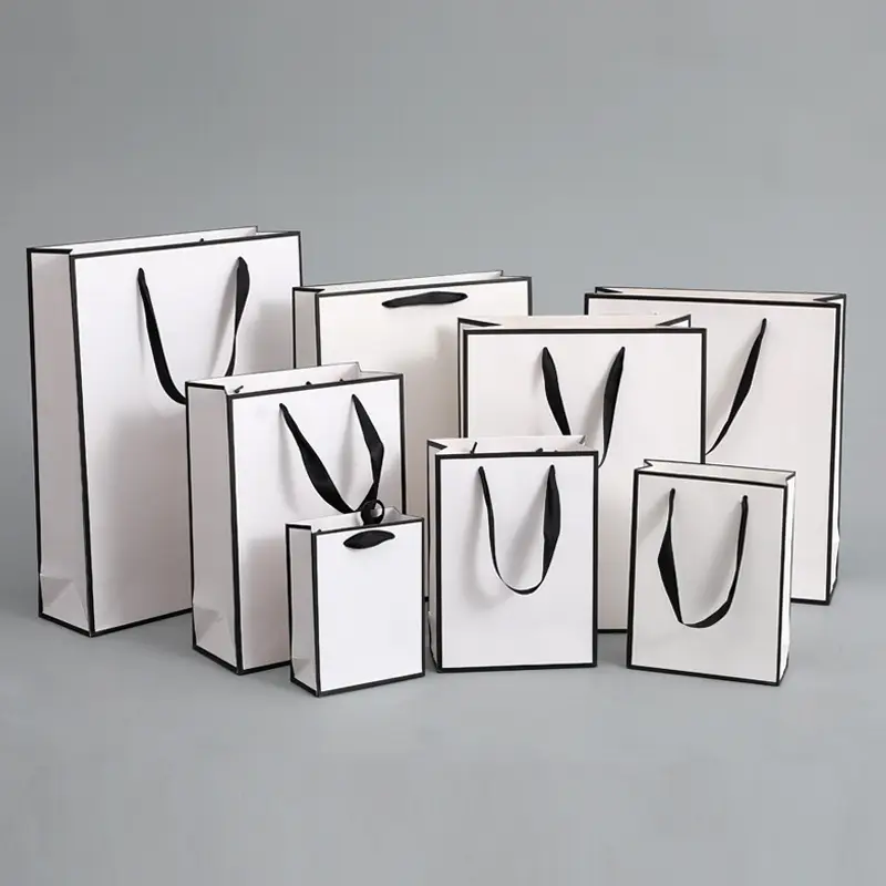 Custom luxury paper gift bags - Hrenary Packaging
