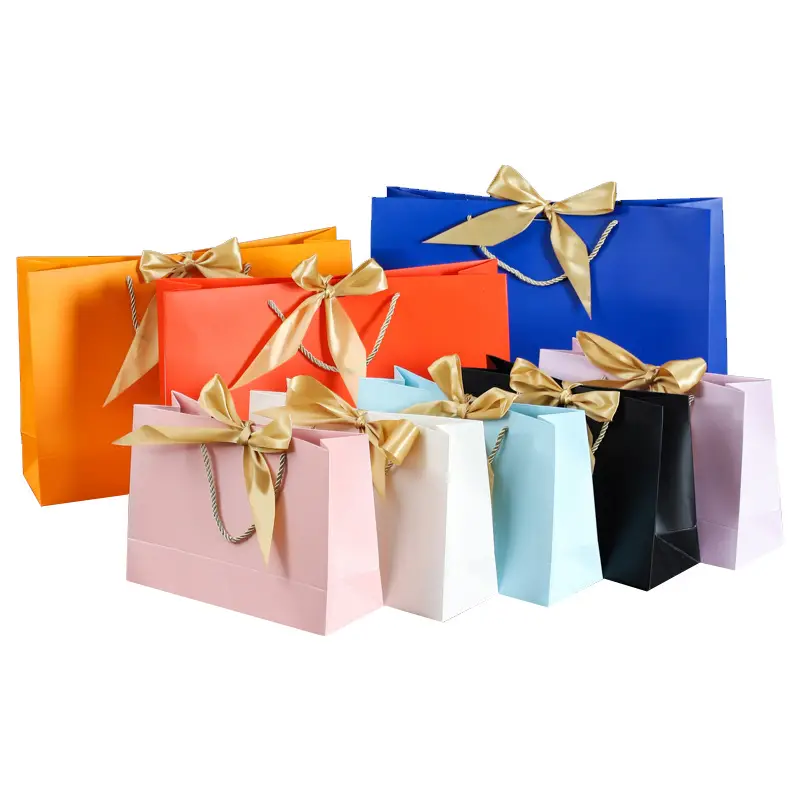 Custom luxury paper gift bags - Hrenary Packaging