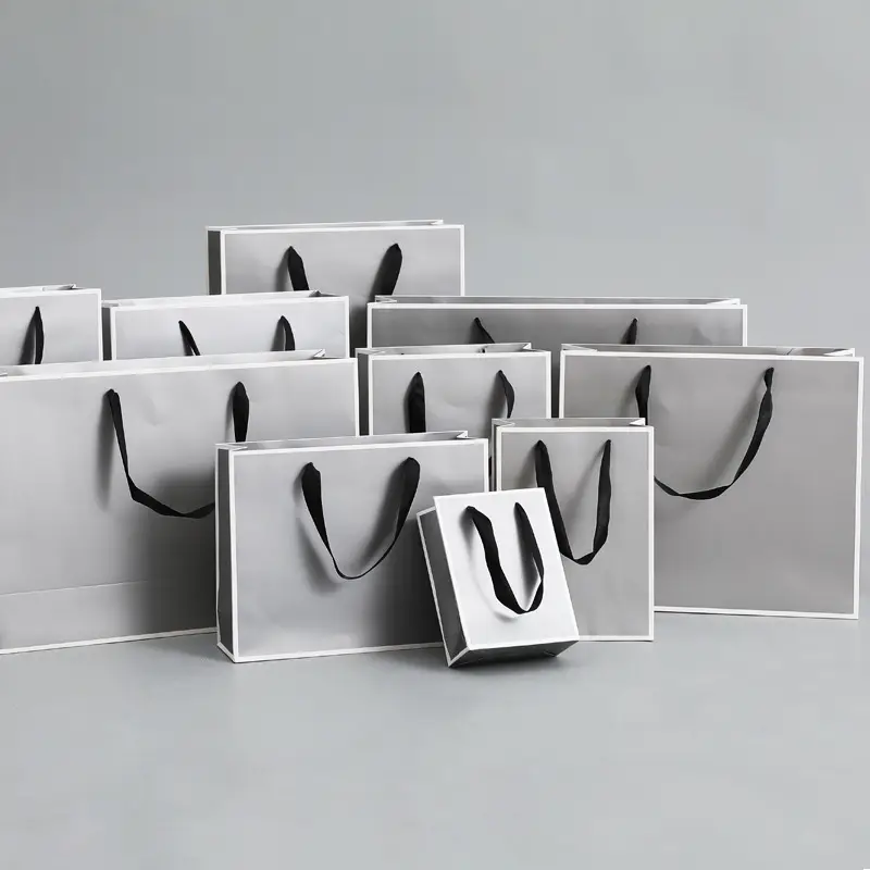 Custom luxury paper gift bags - Hrenary Packaging