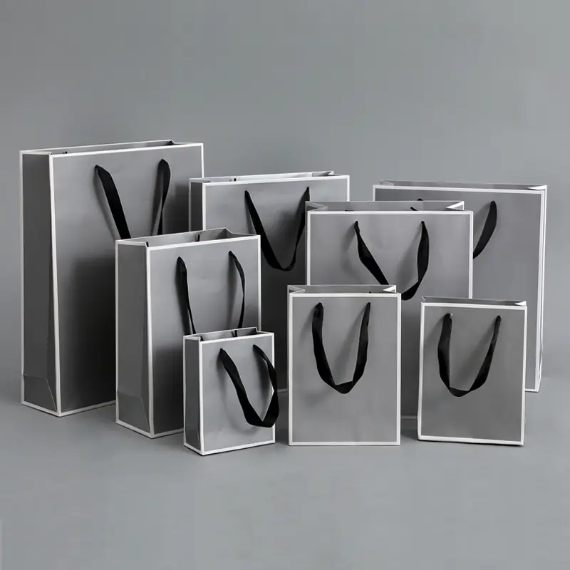 Custom luxury paper gift bags - Hrenary Packaging