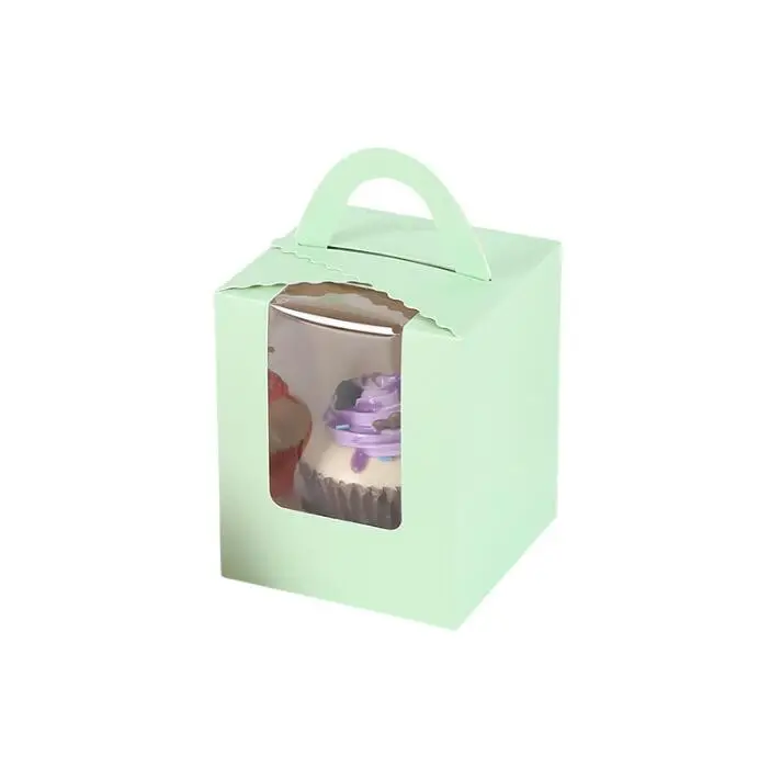 Custom cake boxes with window and handles - Hrenary Packaging