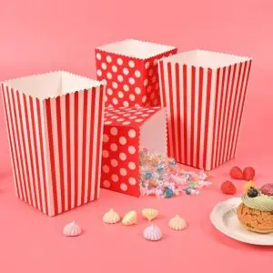 Personalized Popcorn Boxes For Movie Night Decorations
