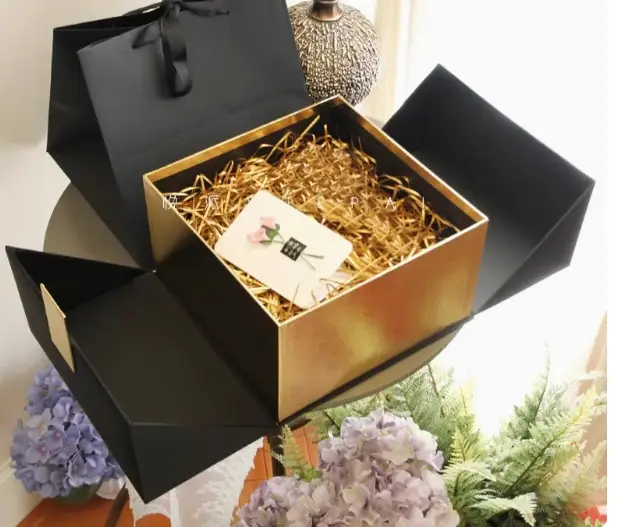 Luxury rigid gift boxes with magnetic closure - Hrenary Packaging